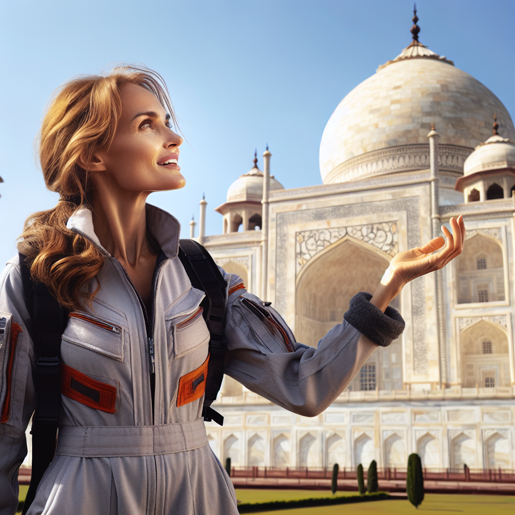 Former NASA Astronaut Marvels at Taj Mahal's Ground-Level Beauty