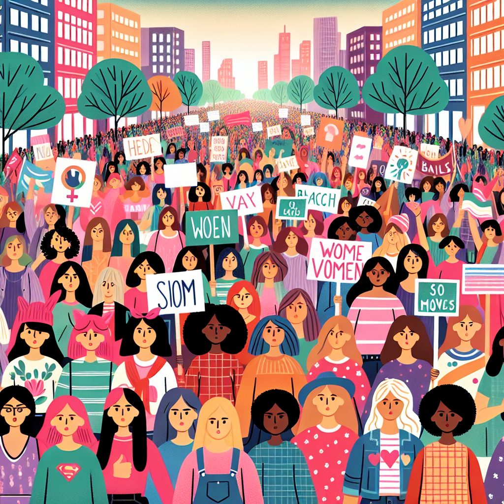 Global Women's March Advocates for Ending Violence and Inequality