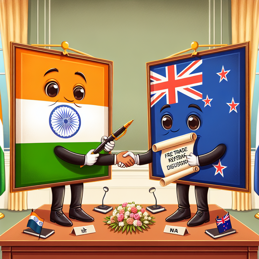 India and New Zealand Sign Defense Agreement and Discuss Free Trade Deal