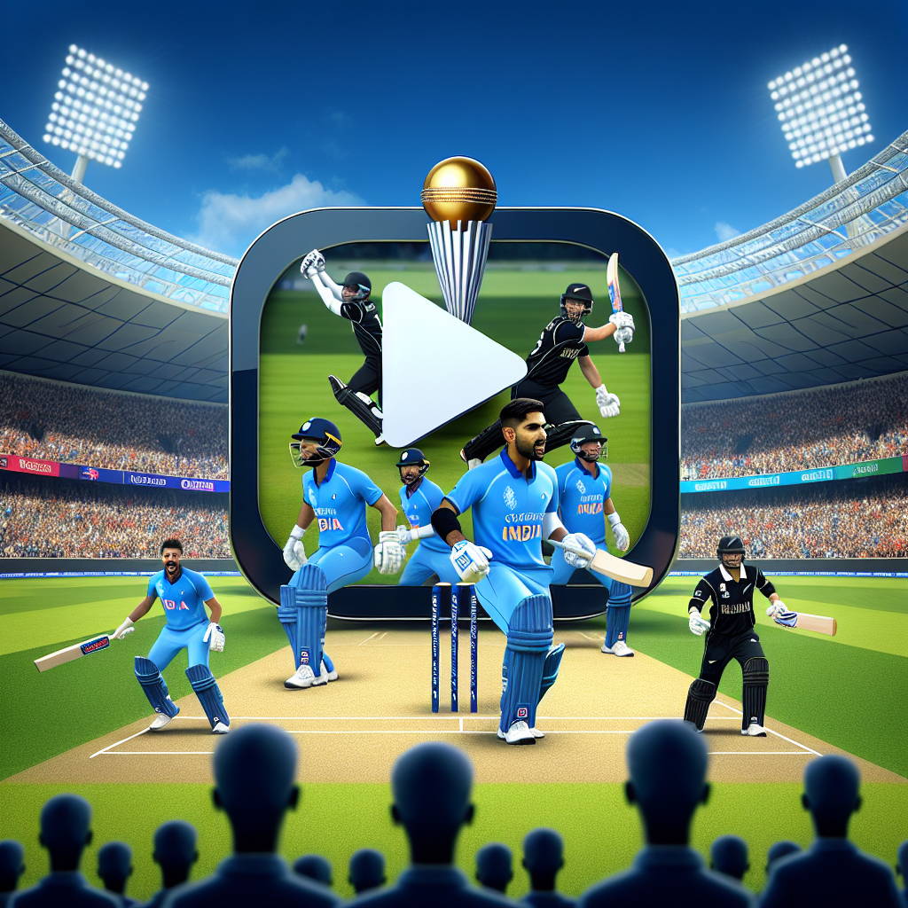 India vs New Zealand: ICC Champions Trophy 2025 Match Details and Streaming Info