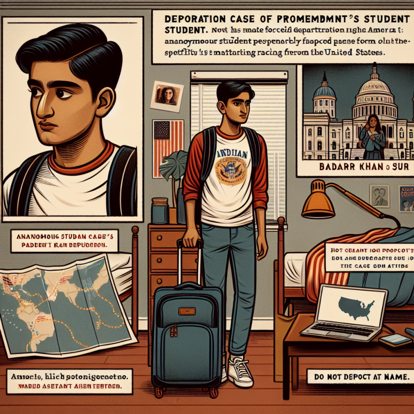 Indian Student Badar Khan Suri Faces Deportation from the US: Who Is He?