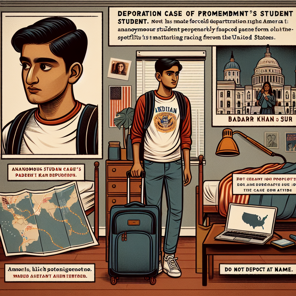 Indian Student Badar Khan Suri Faces Deportation from the US: Who Is He?