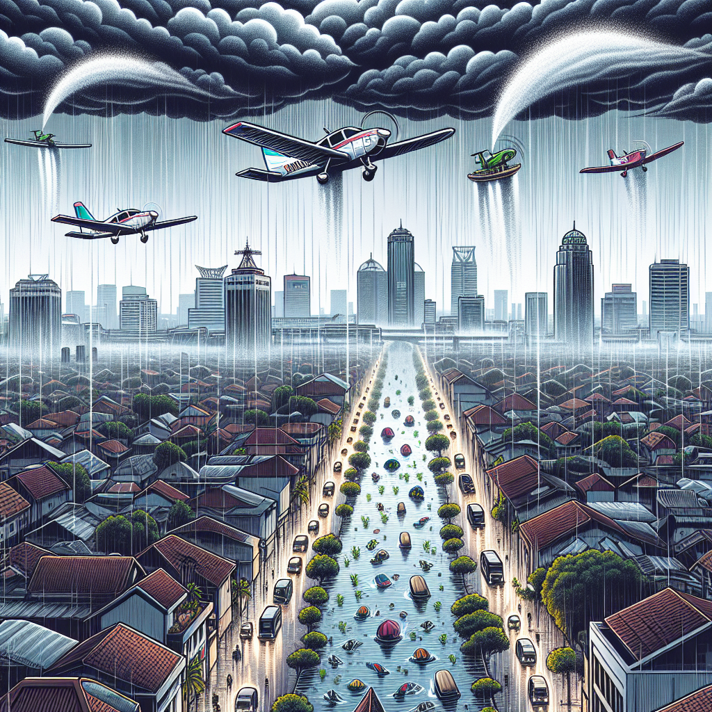 Indonesia Implements Cloud Seeding to Mitigate Jakarta Floods Amid Heavy Rains