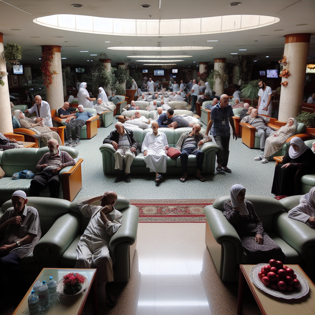 Inside a Ramallah Hotel Sheltering Gaza's Cancer Patients