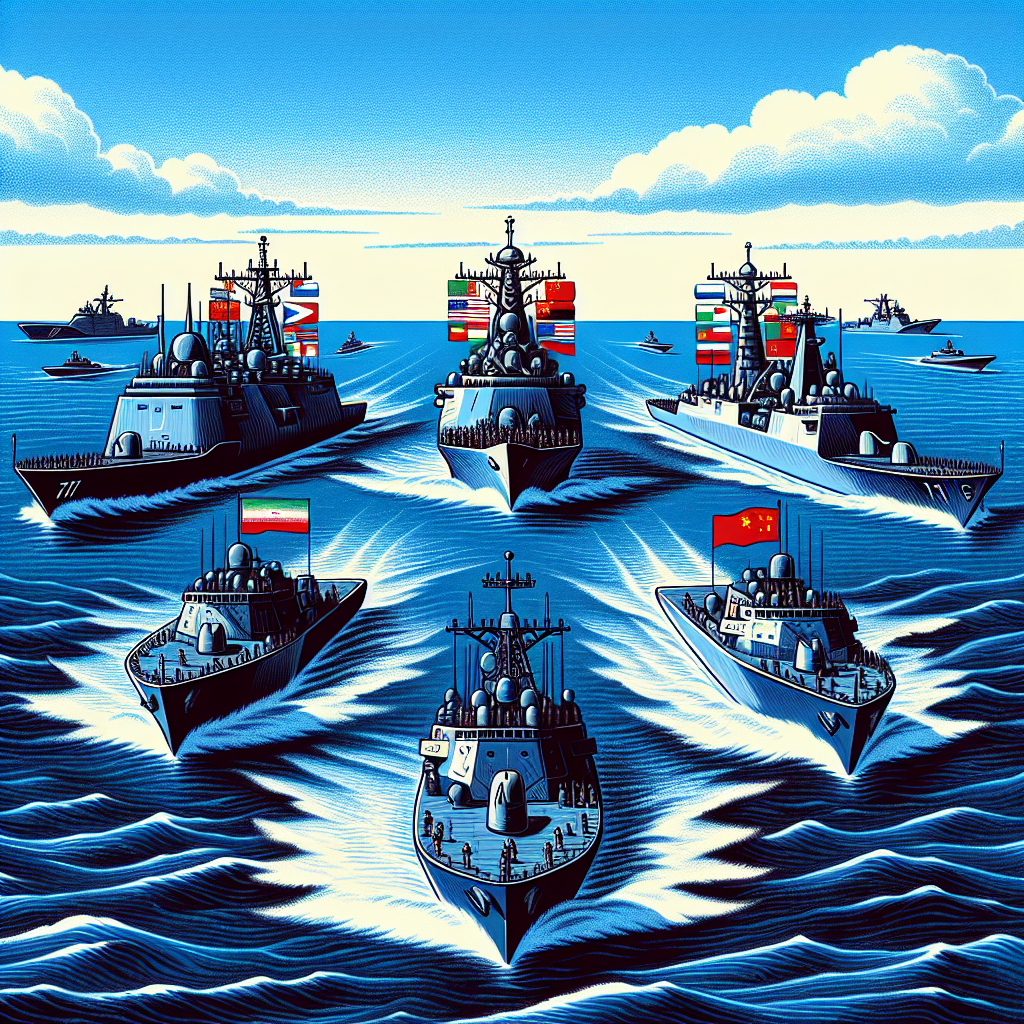Iran, Russia, and China Unite for Naval Exercises in Gulf of Oman