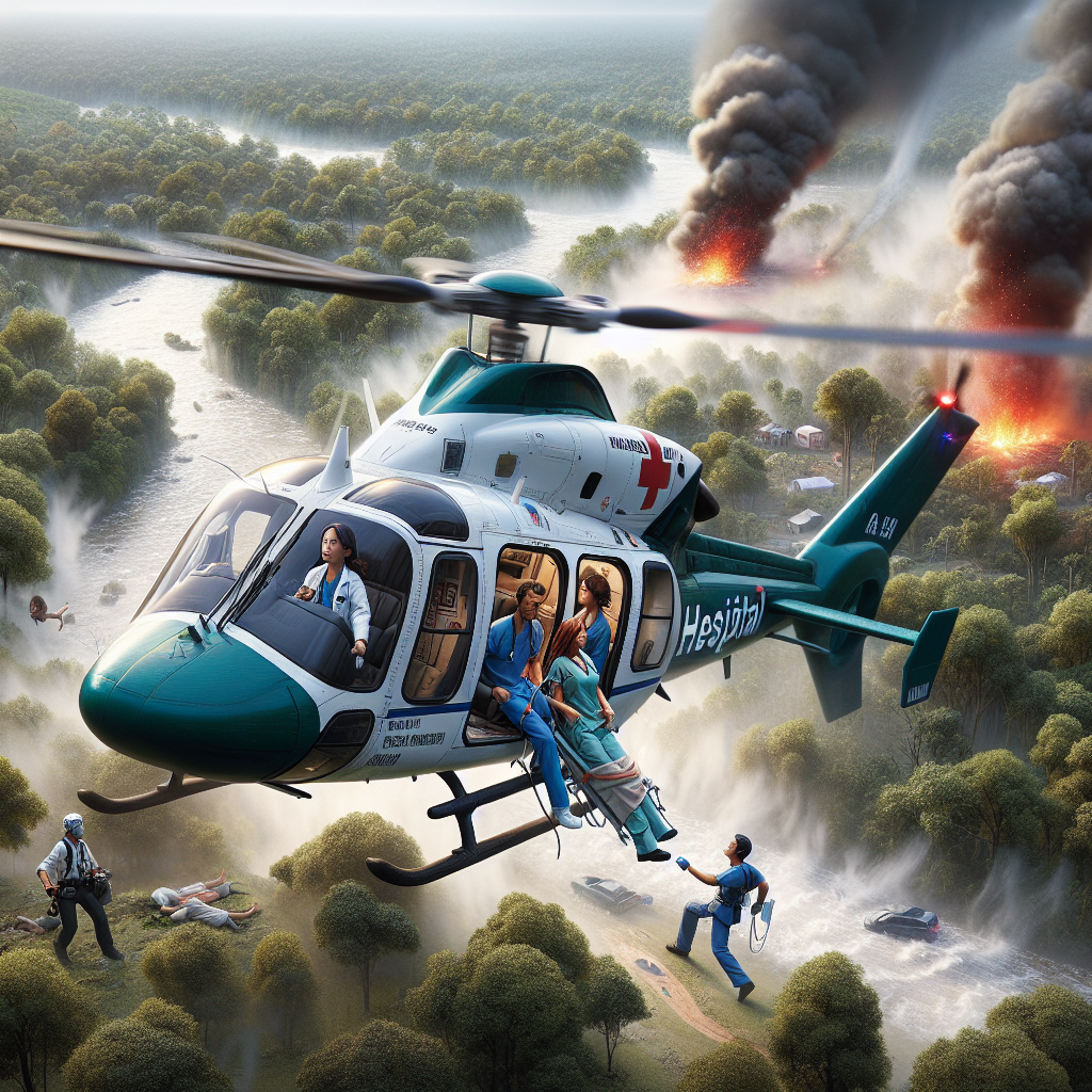 Medical Helicopter with Pilot and Two Hospital Staff Crashes in Mississippi