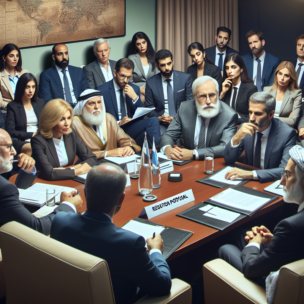 Middle Eastern Leaders Convene to Deliberate on Egypt's Gaza Proposal