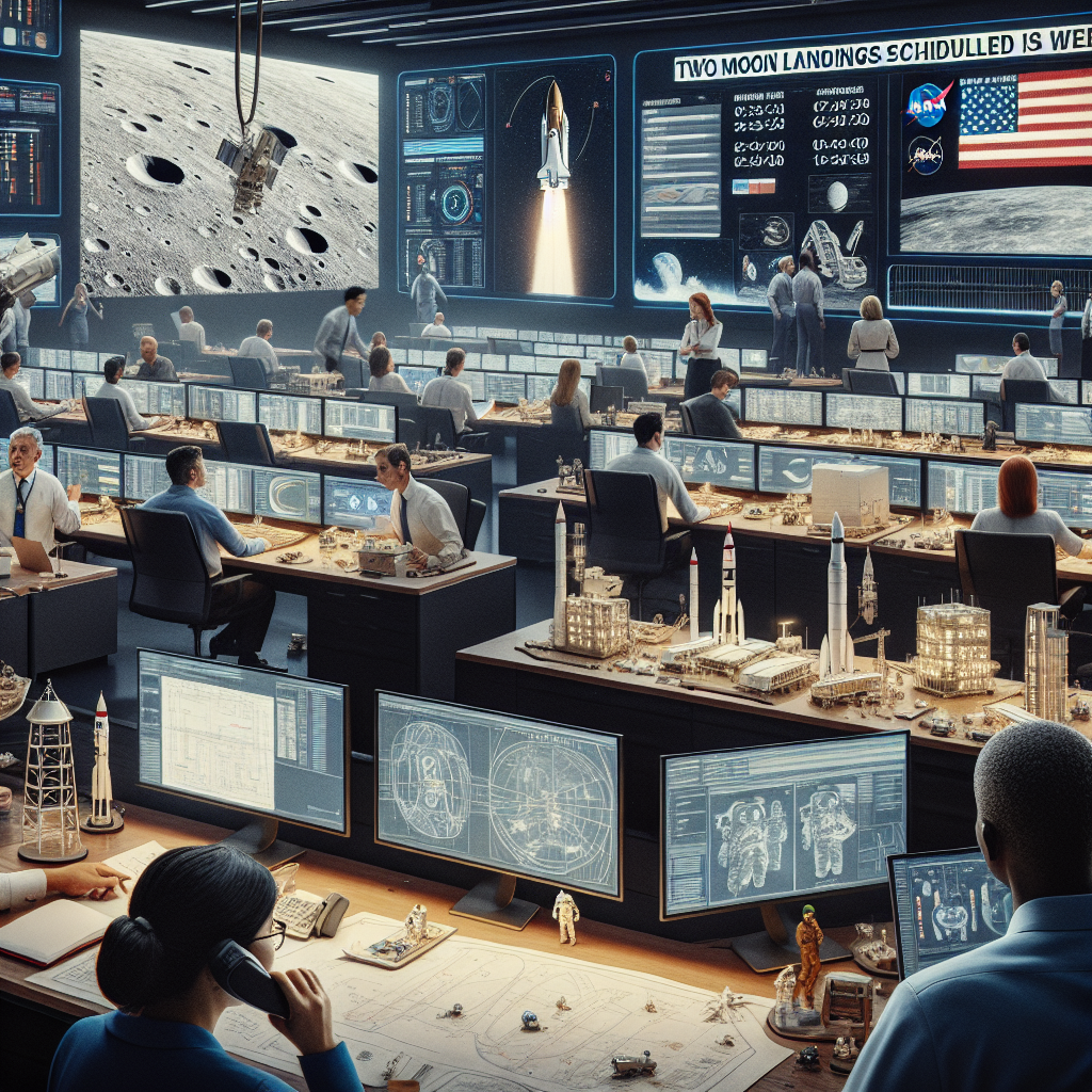 NASA's Private Fleet Plans Two Moon Landings in One Week