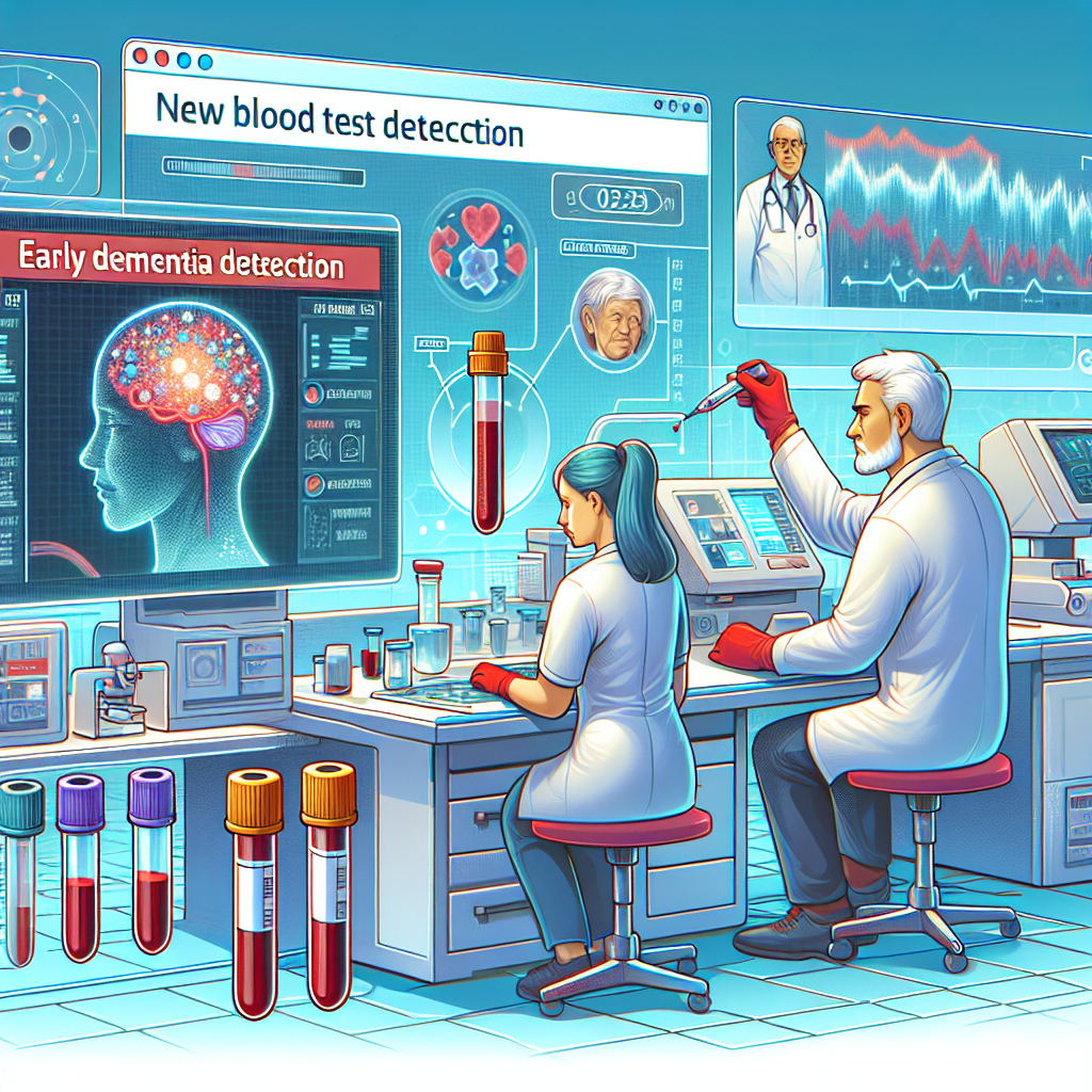 New Blood Test Offers Hope for Early Dementia Detection: Study