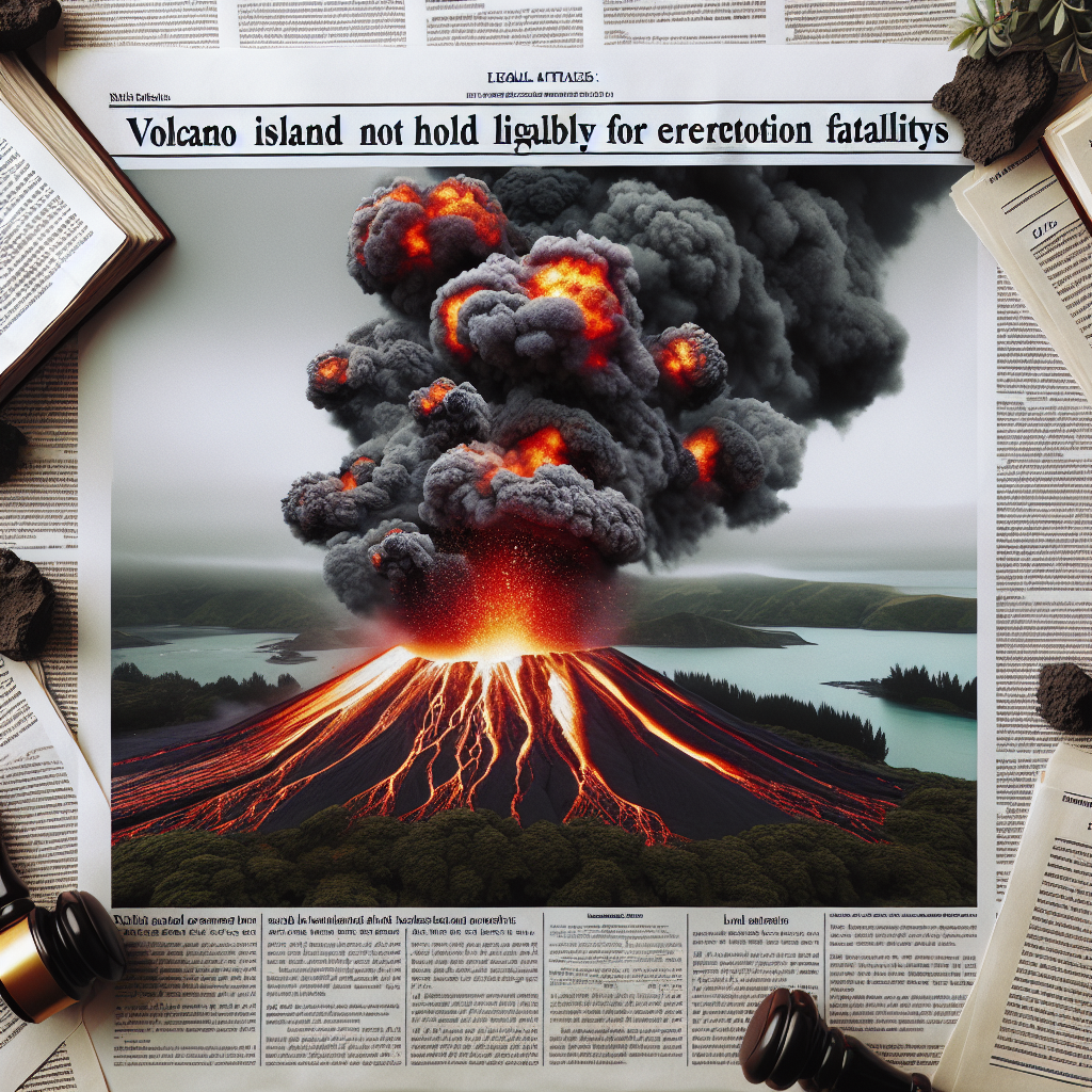 New Zealand Volcano Island Owners Not Held Liable for Eruption Fatalities