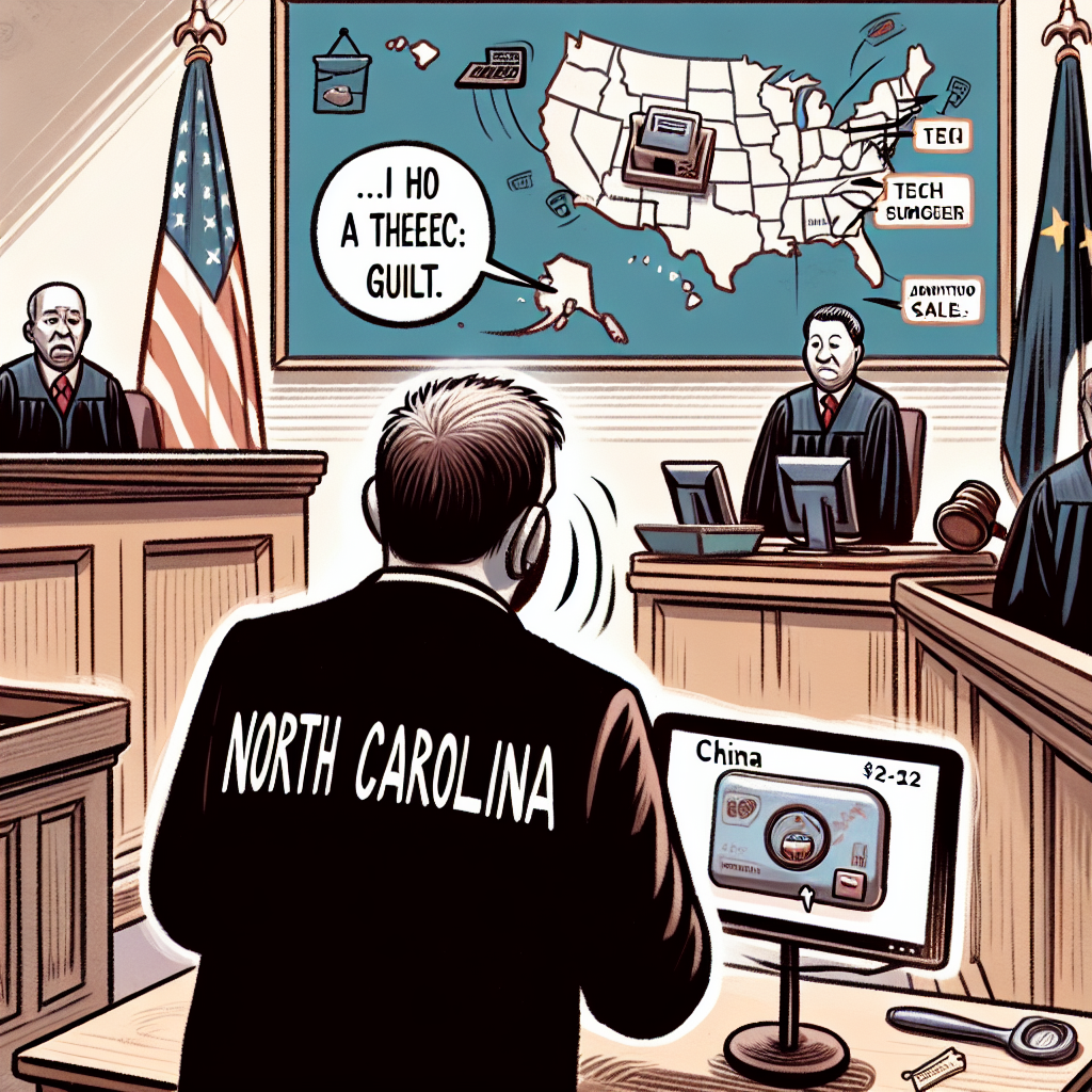 North Carolina Business Owner Admits Guilt in Attempted Tech Sale to China
