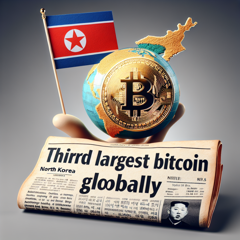 North Korea Becomes Third Largest Bitcoin Holder Globally – Times