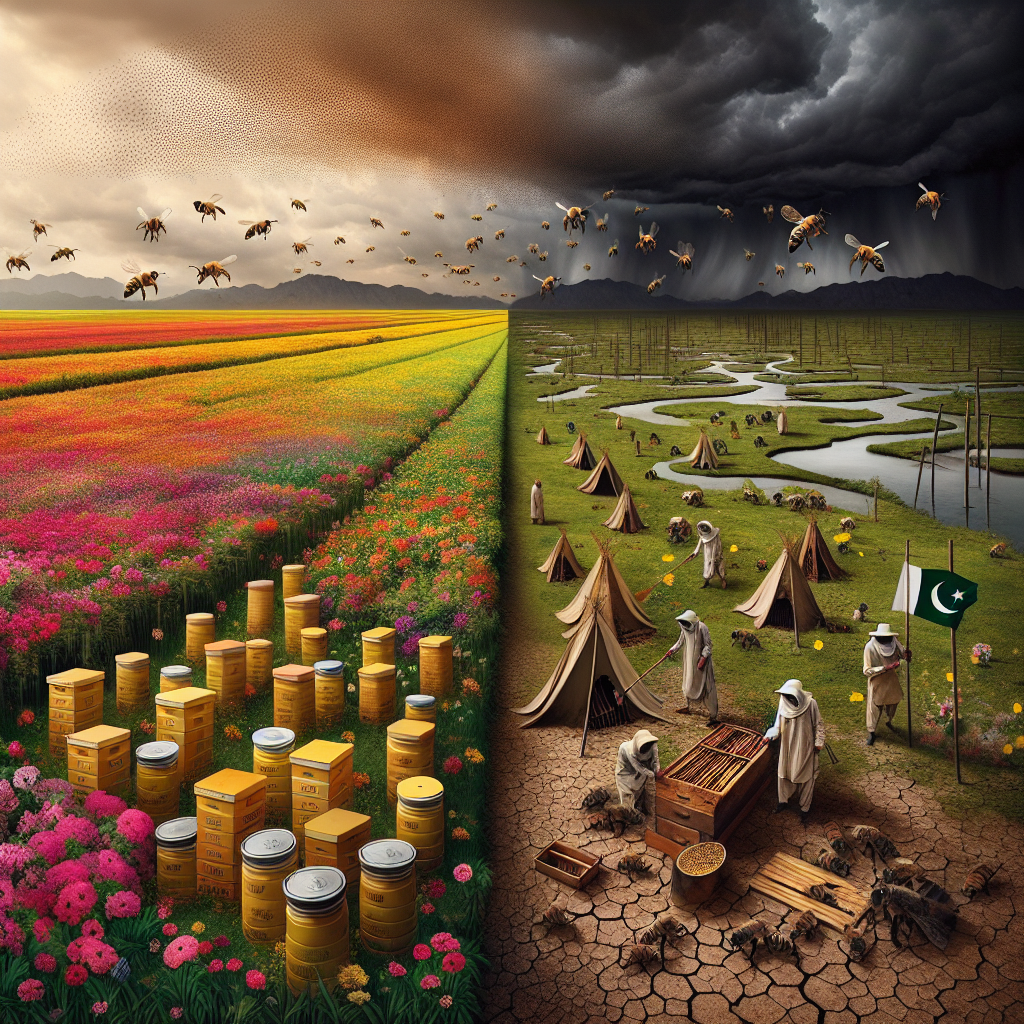 Pakistan's Honey Industry at Risk Due to Climate Change Impact on Bees
