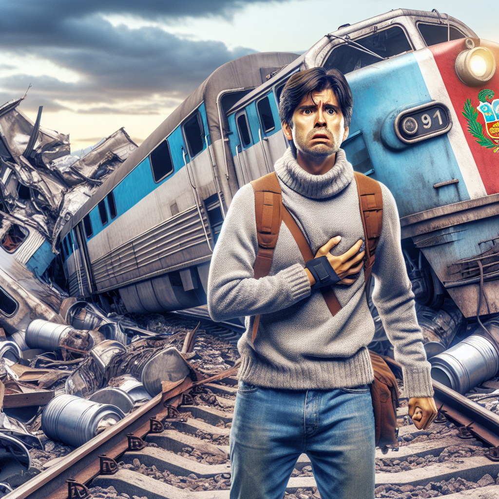 Peruvian Man Miraculously Survives Train Accident