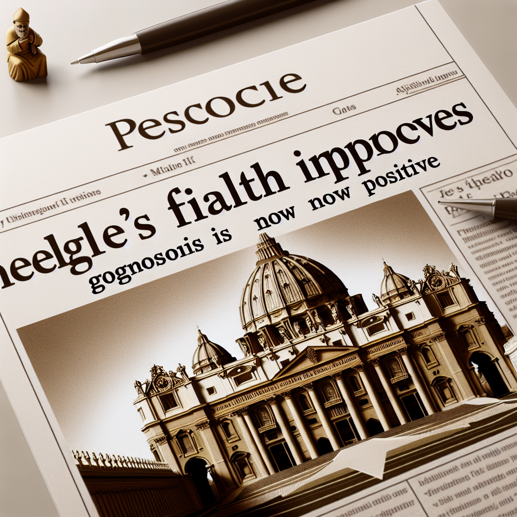 Pope's Health Improves, Prognosis Now Positive: Vatican