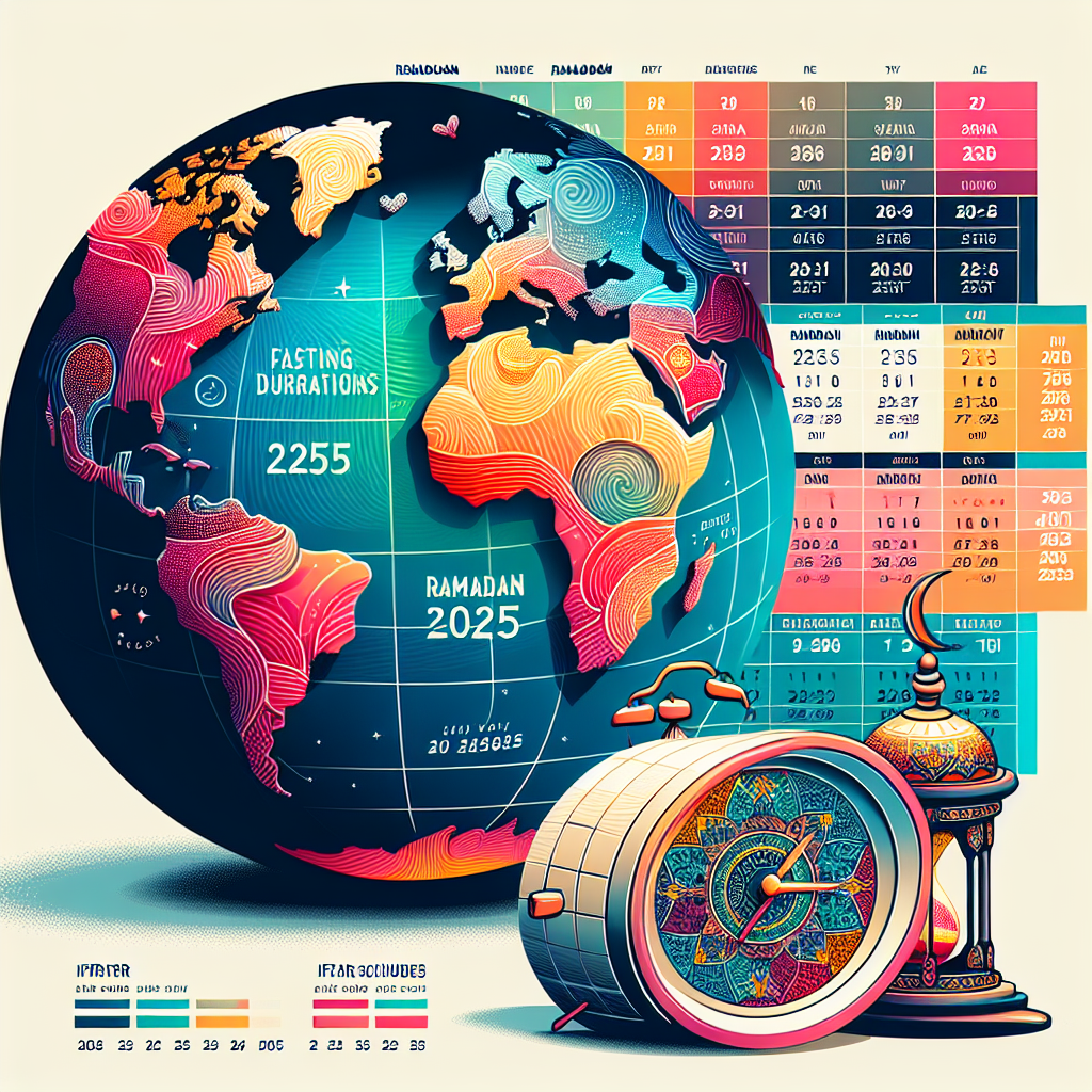 Ramadan 2025: Global Fasting Durations and Iftar Schedules