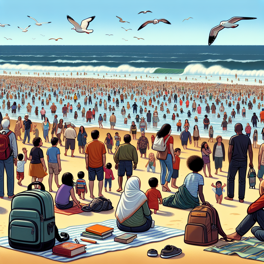Report Reveals Crowded Beach Where Indian Student Disappeared