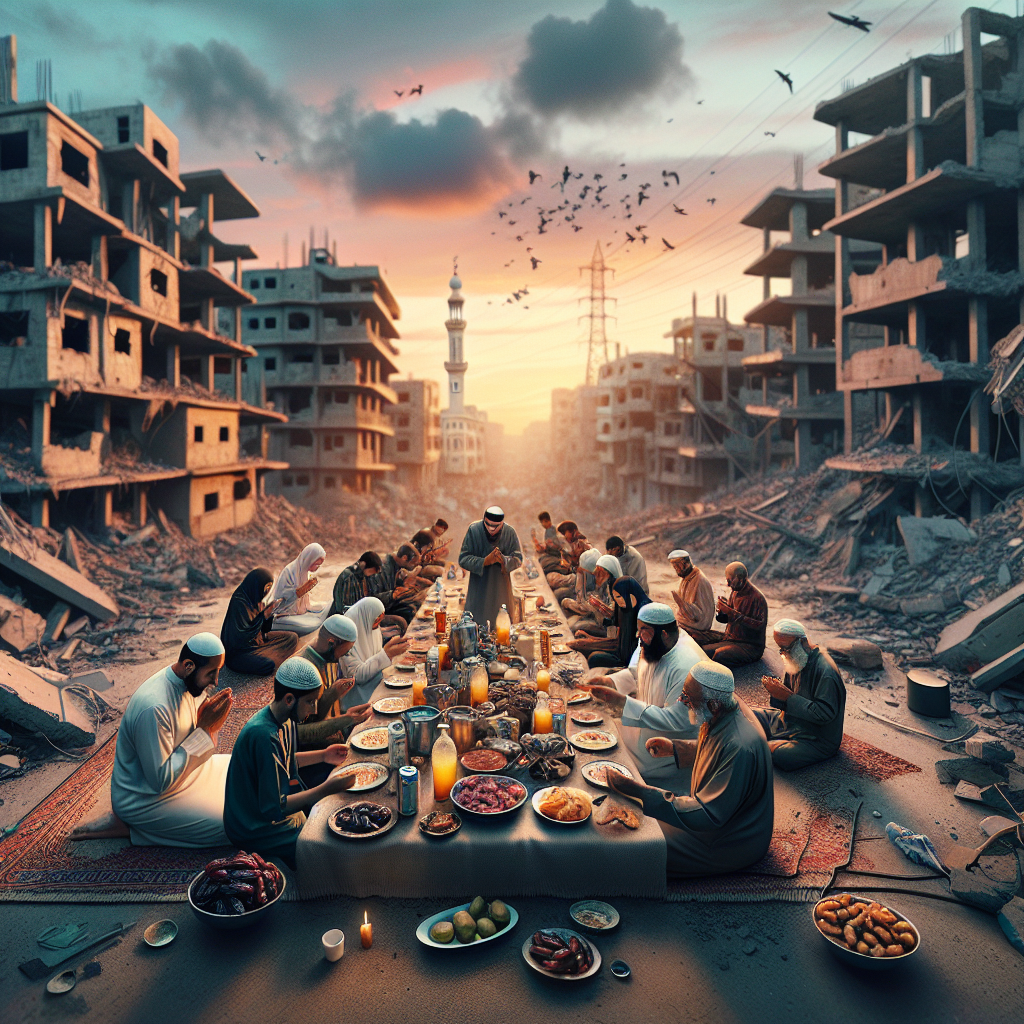 Resilience and Faith: Observing Ramadan Amidst Gaza's Ruins