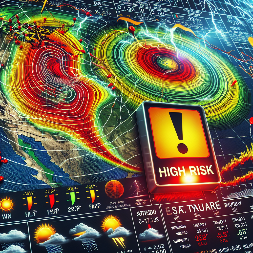 Saturday's Extreme Weather Receives Rare 'High Risk' Alert