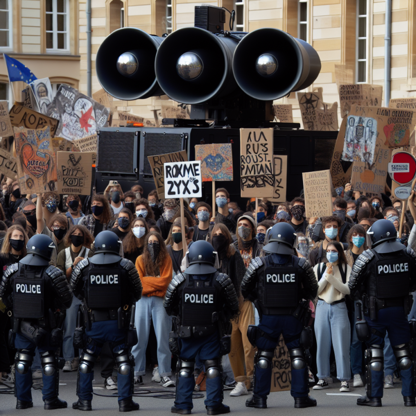 Serbia Demonstrators Allege Police Deployed Sound Weapons