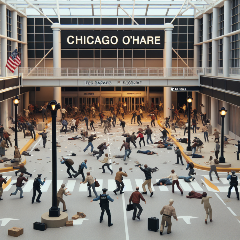 Shooting Incident Occurs Outside Chicago O'Hare Airport Terminal After Dispute