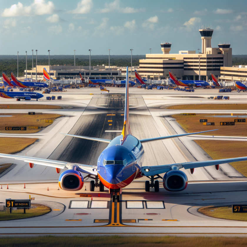 Southwest Flight Nearly Departs from Taxiway Instead of Runway at Florida Airport