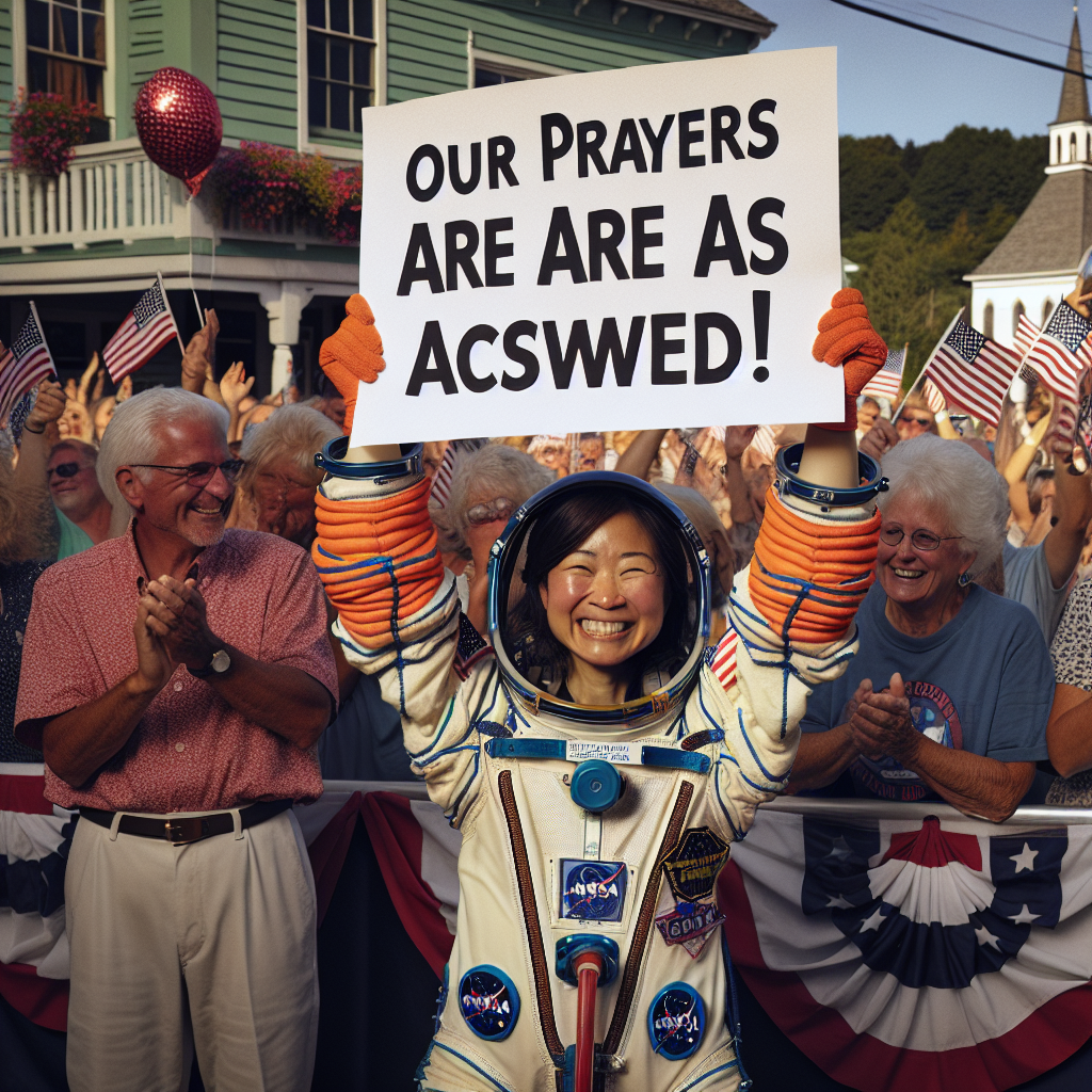 "Sunita Williams' Cousin Celebrates Her Safe Return: 'Our Prayers Were Answered'"