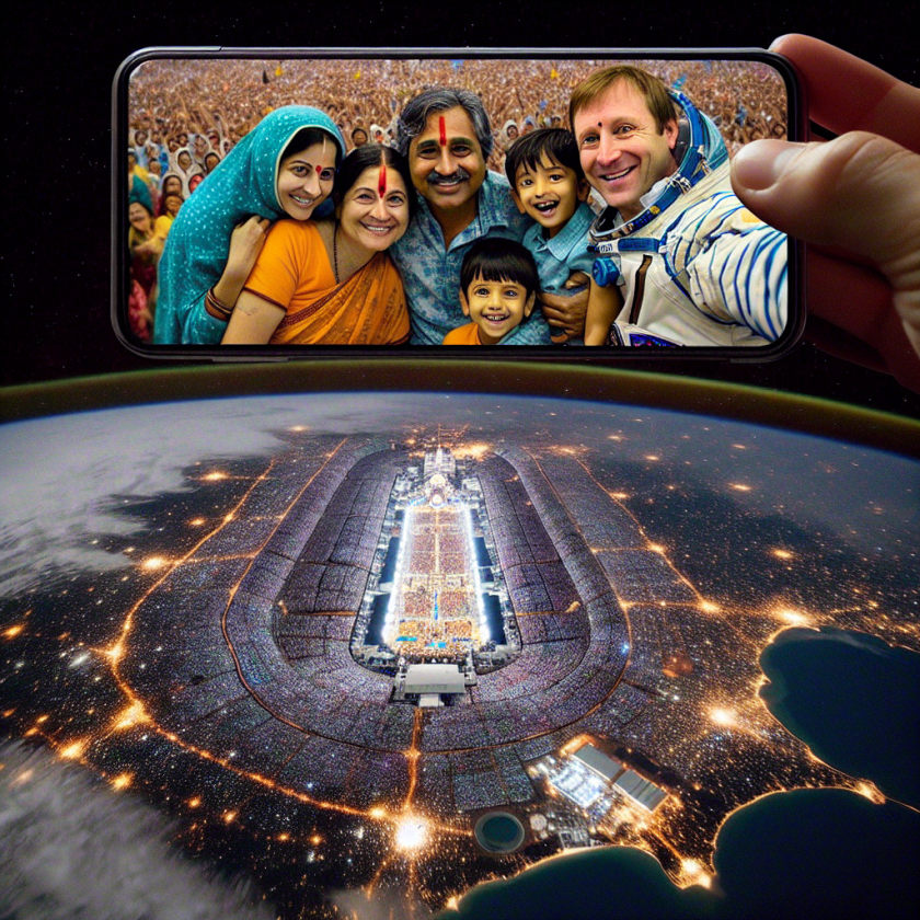 "Sunita Williams' Family Shares Space View of Kumbh with NDTV"