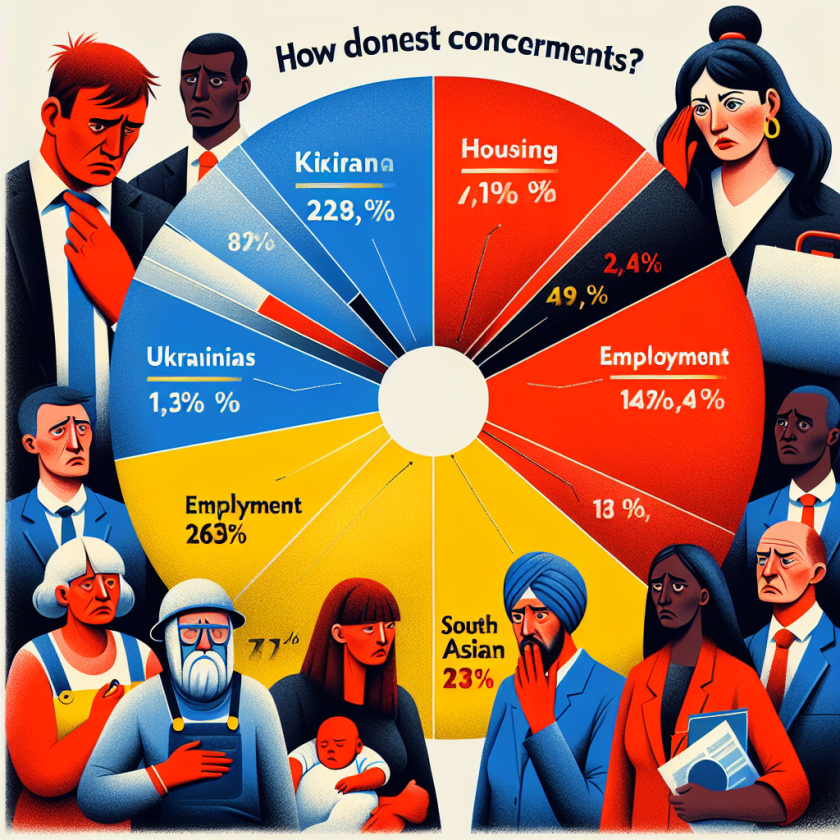 Survey Reveals Ukrainian Concerns Over Housing and Employment in the UK