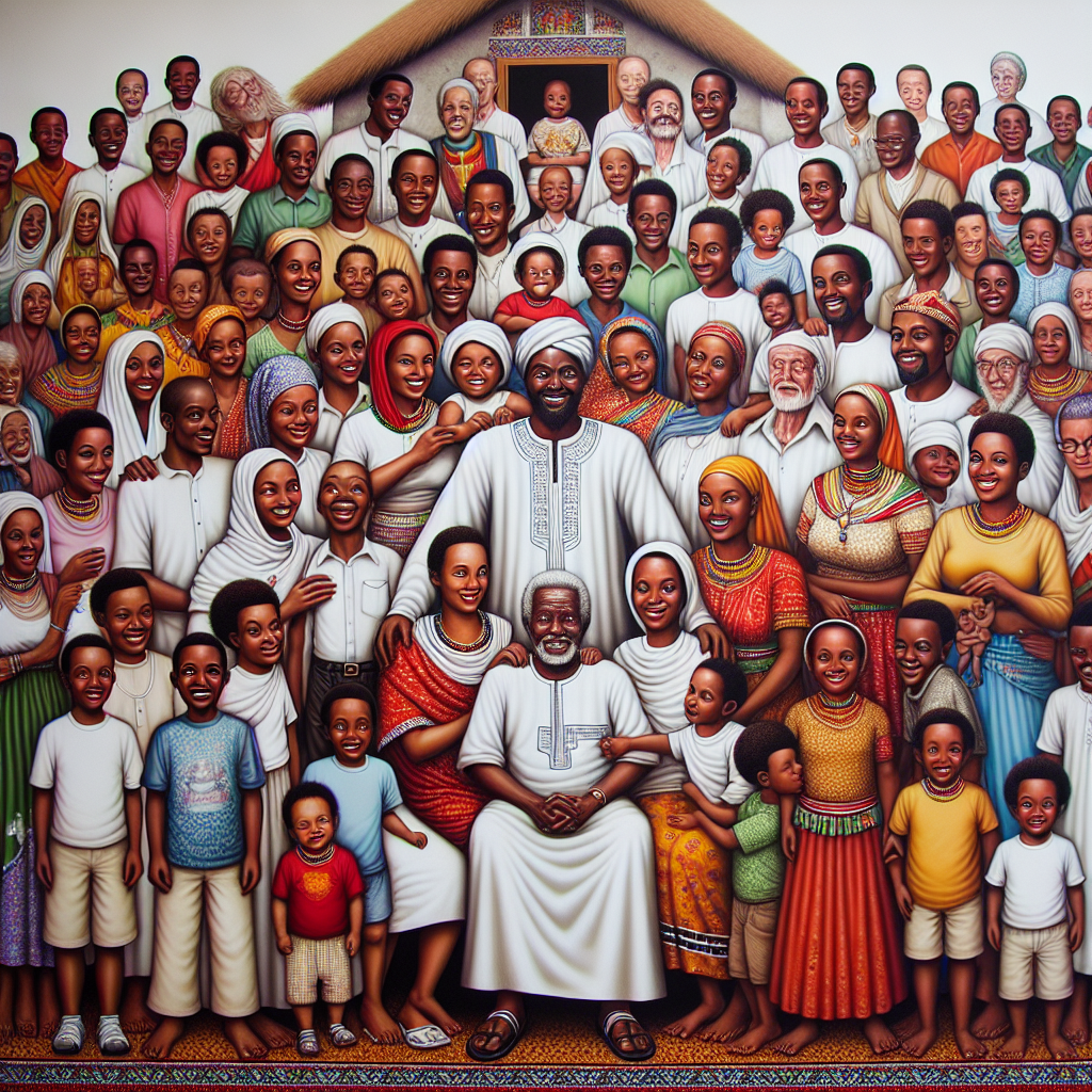 Tanzanian Man Expands Family with 16 Wives and 104 Children to Honor Father's Wish