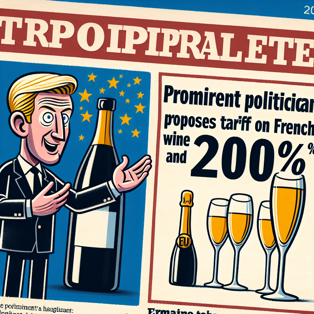 Trump Proposes 200% Tariff on French and EU Wine and Champagne
