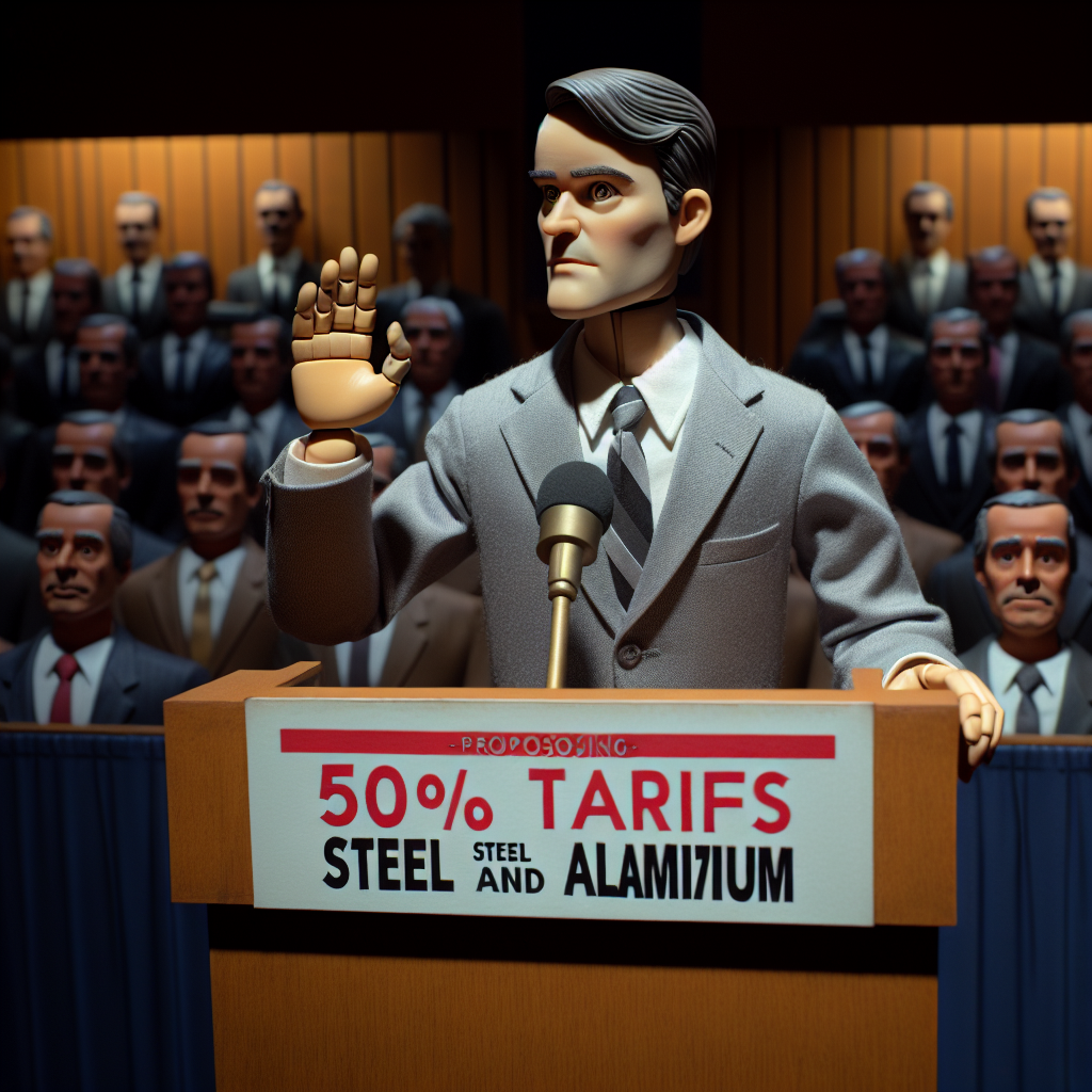 Trump Proposes 50% Tariffs on Canadian Steel and Aluminum