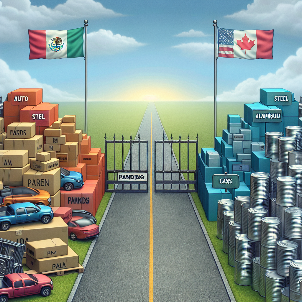 Trump Temporarily Halts Certain Tariffs on Mexico and Canada: Exemptions and Future Plans