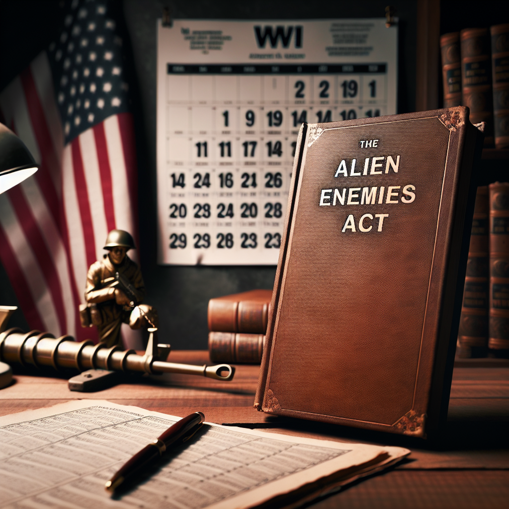 Understanding the Alien Enemies Act: A Rarely Invoked US Law Since WWII