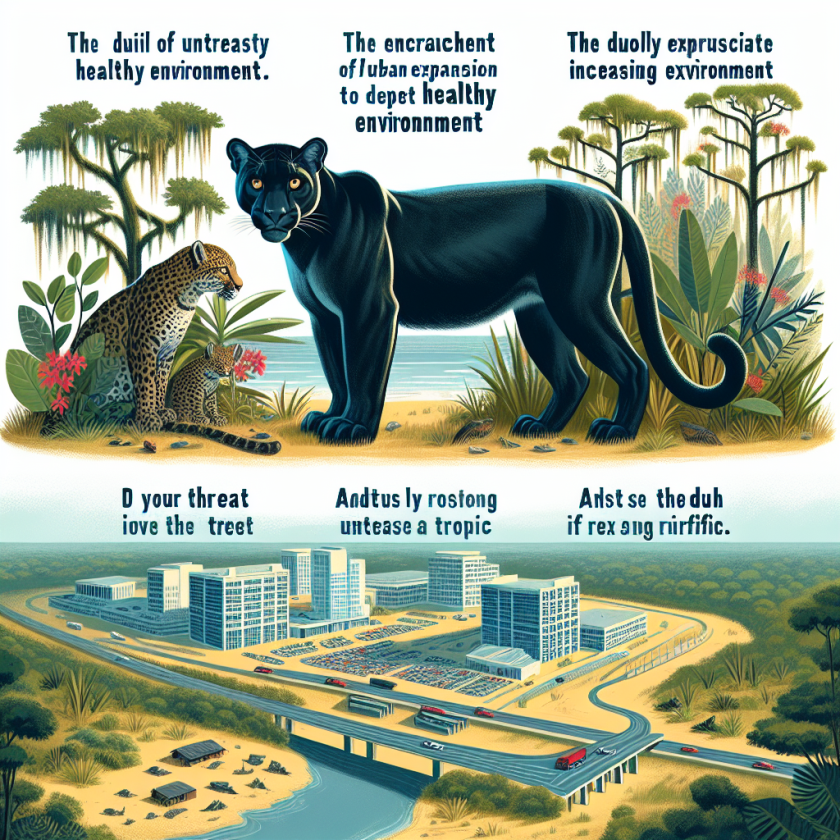 Urban Expansion and Traffic Pose Dual Threats to Endangered Florida Panther