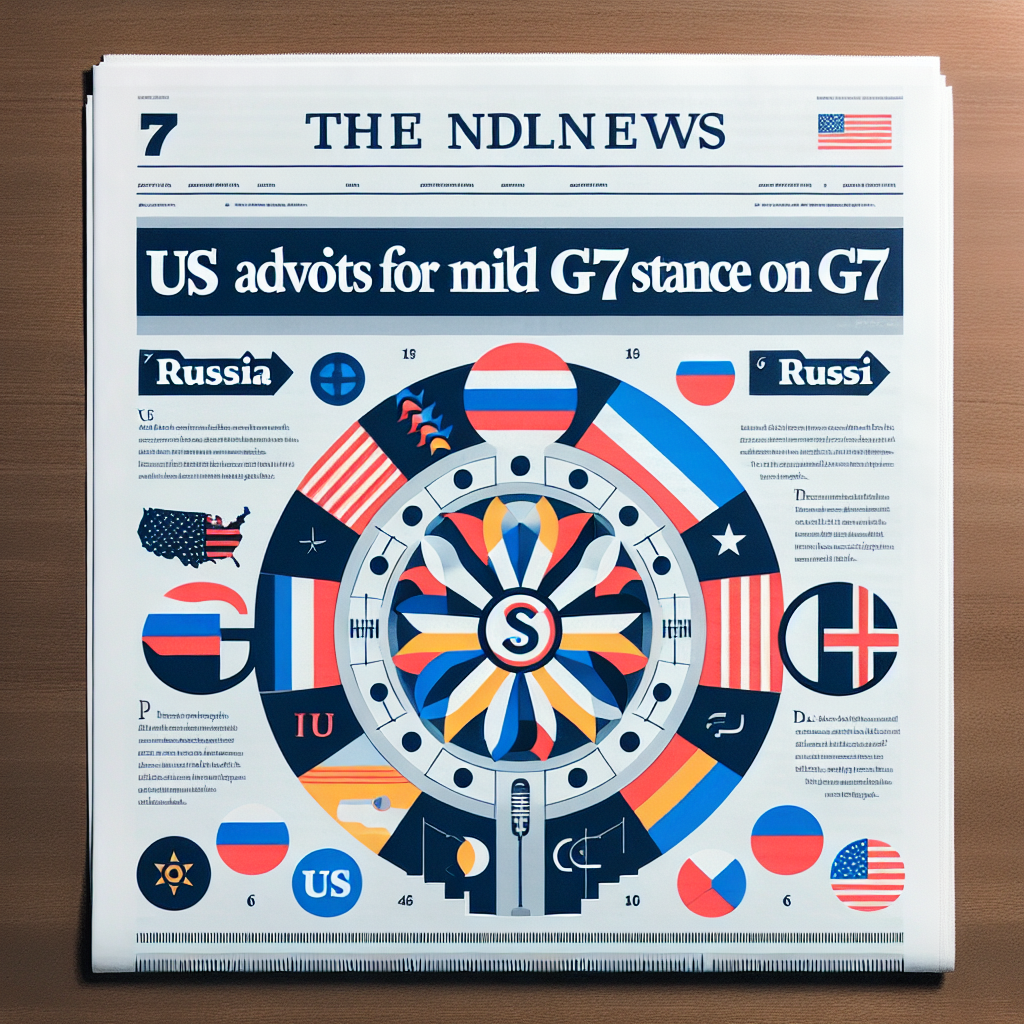 US Advocates for Milder G7 Stance on Russia – Bloomberg