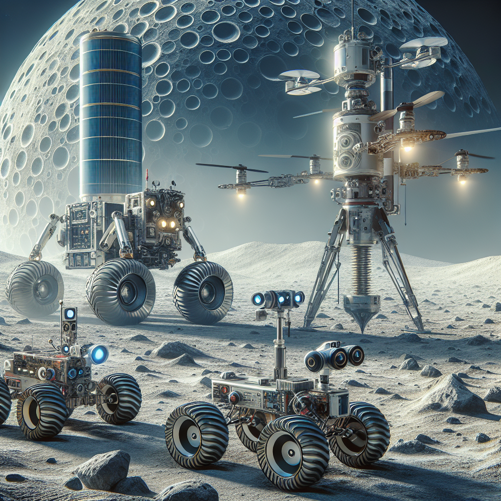 US Company Aims for Moon Landing with Drill, Rovers, and Hopping Drone