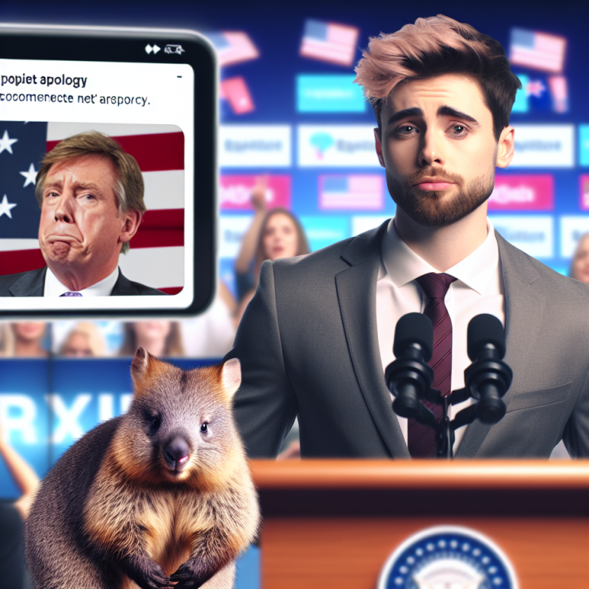 US Influencer Apologizes for Wombat Video, Criticizes Australian PM