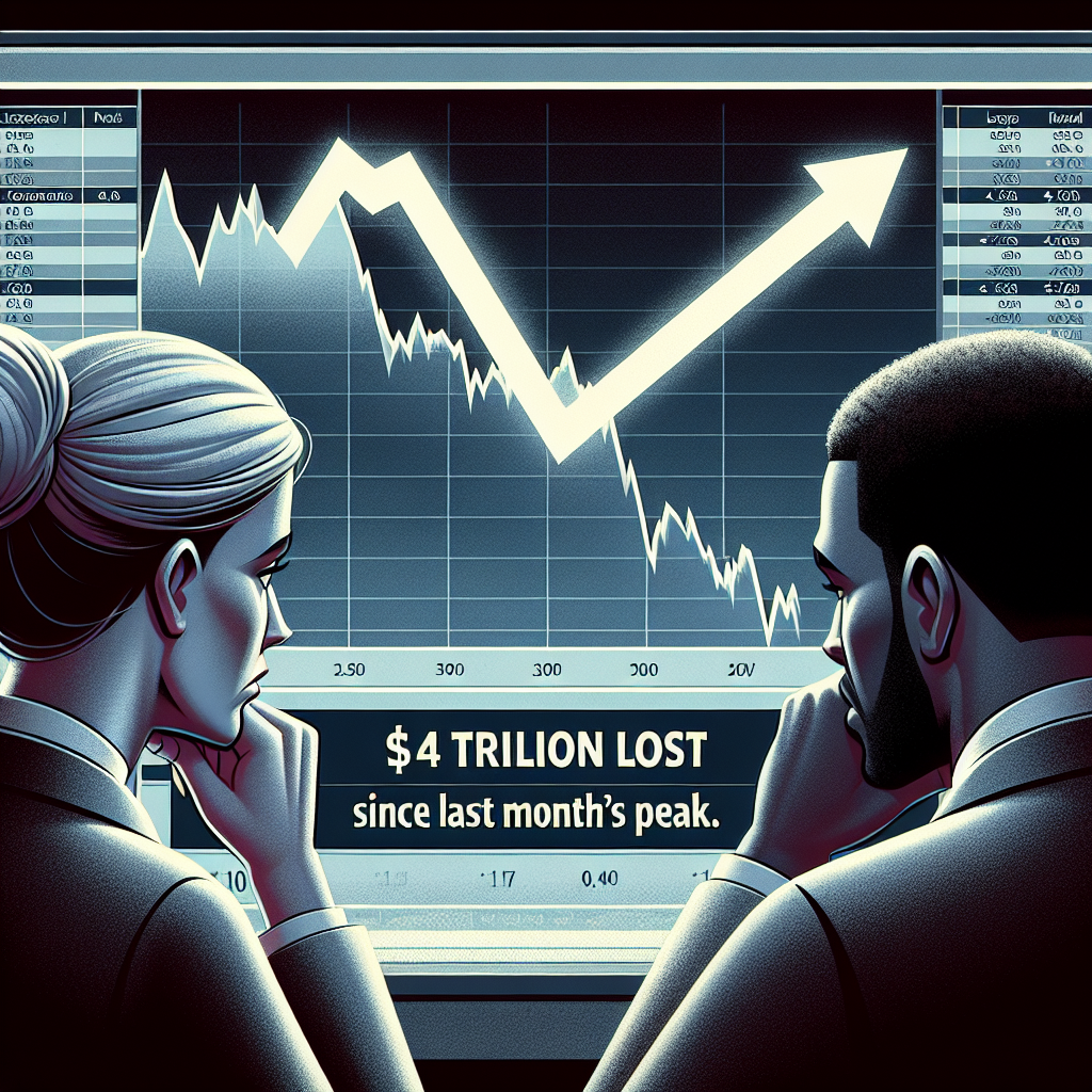 US Markets Plunge, $4 Trillion Lost Since Last Month's Peak