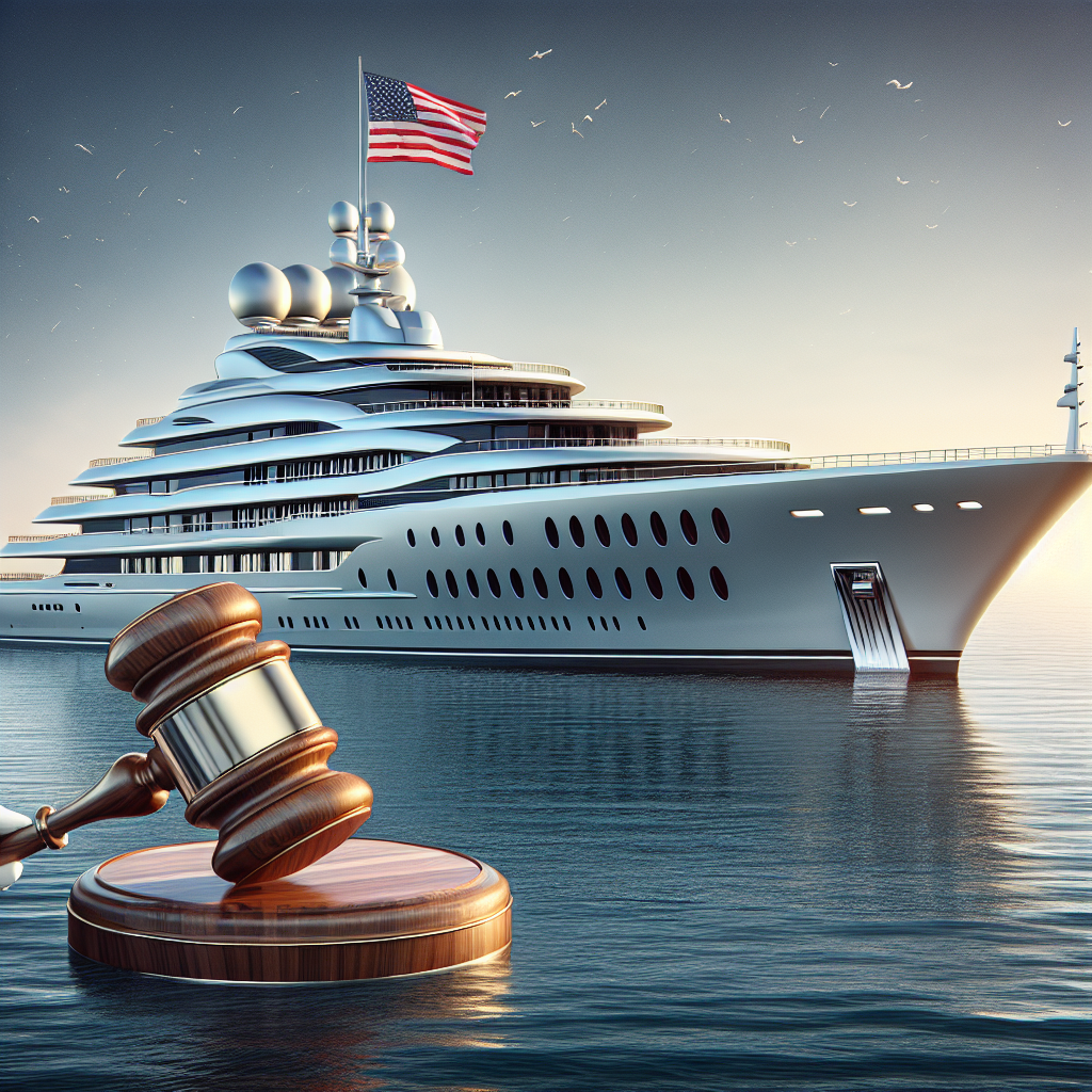 US May Auction Russian Oligarch's Superyacht