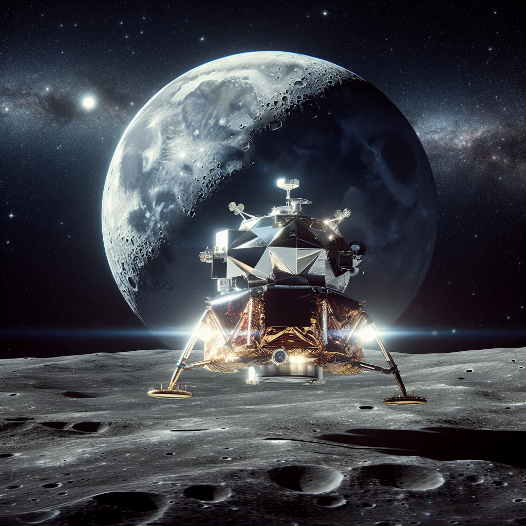 US Spacecraft Nears Bold Moon Landing Attempt
