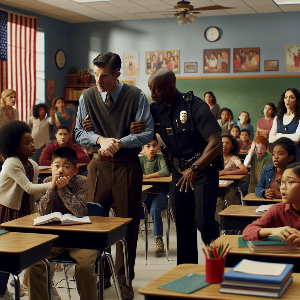 US Teacher Arrested for Instructing Students to Assault Classmate