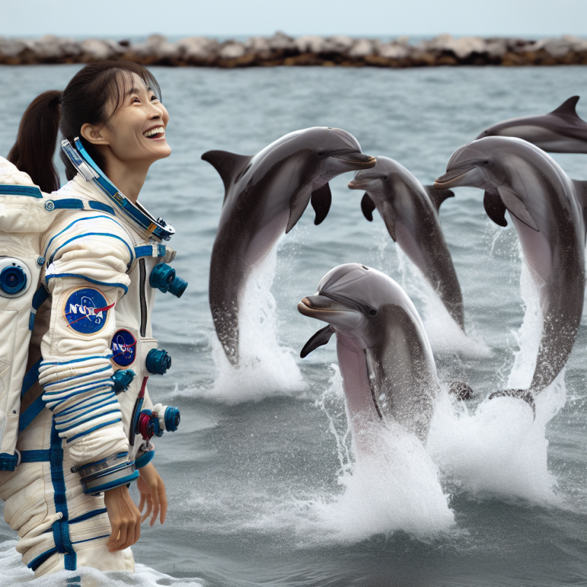 Video: Dolphins Greet Sunita Williams, Welcome Astronaut Home