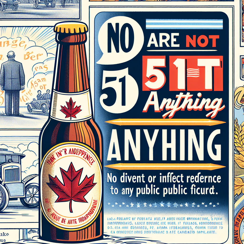 Viral Canadian Beer Ad Takes a Jab at Trump: 'We Are Not 51st Anything'