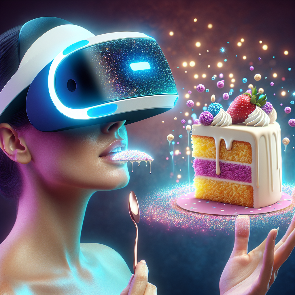 Virtual Reality 'E-Tongue' Brings Cake Tasting to Life