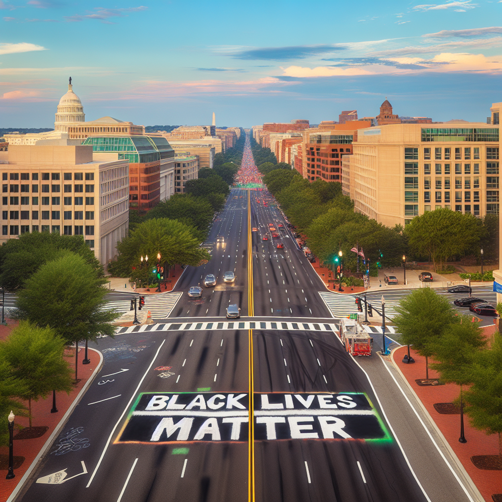 Washington D.C. Removes 'Black Lives Matter' Mural Following Trump Influence