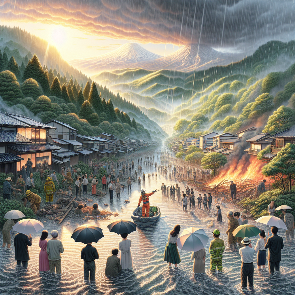 Weather Relief Brings Hope Amid Japan's Largest Wildfire in Half a Century