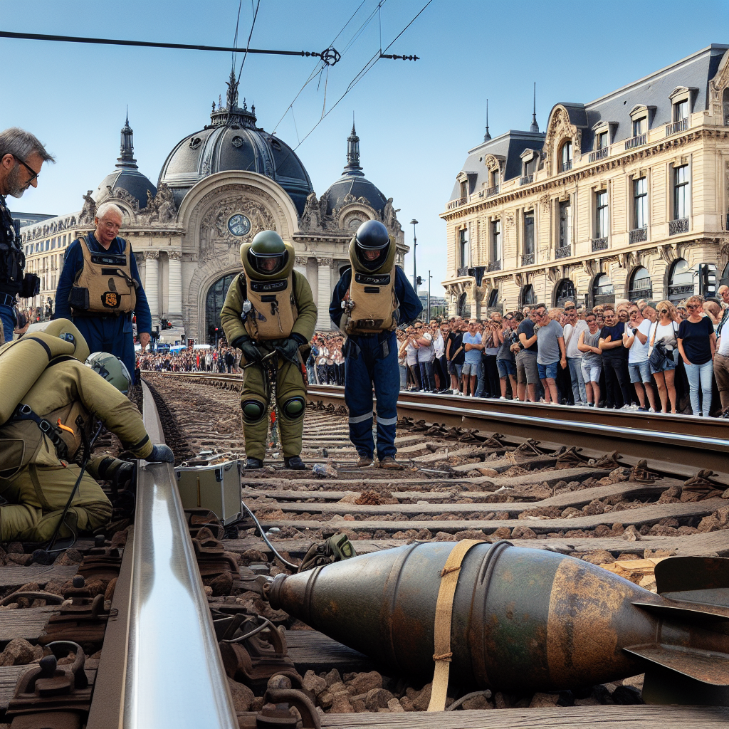 WWII Bomb Discovered on Paris Train Tracks, Halting Traffic