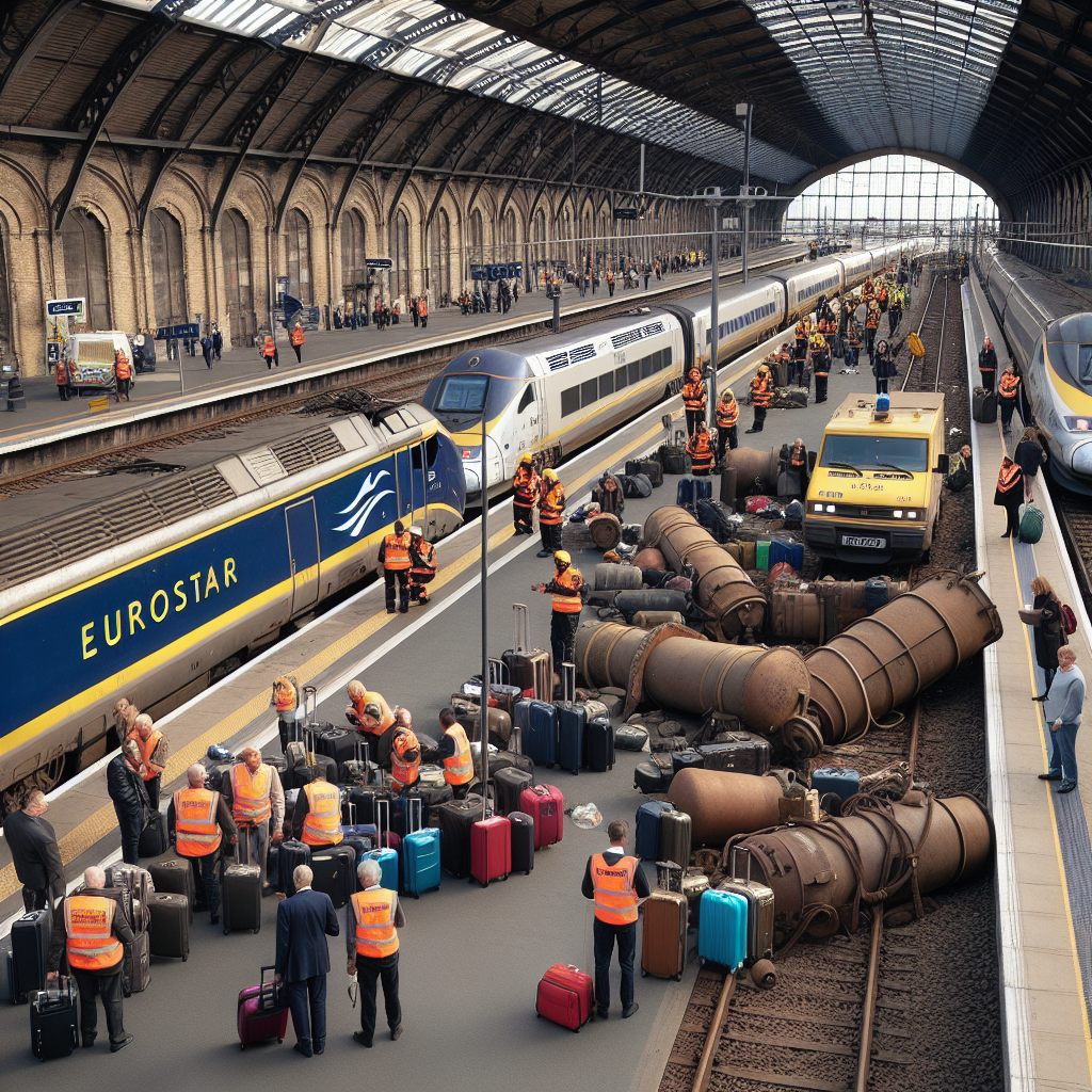 WWII Bomb Discovery Disrupts Eurostar Services Across Europe