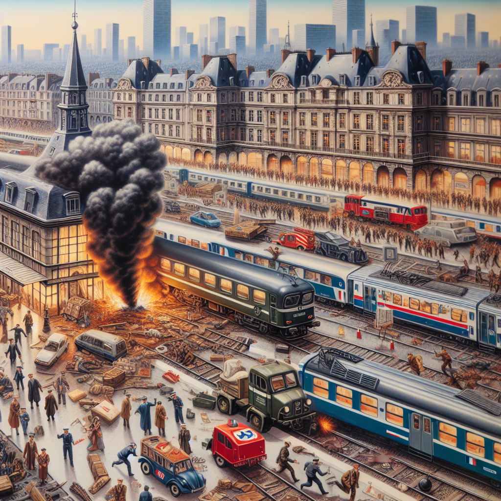 WWII Bomb Disrupts International Train Services in Paris